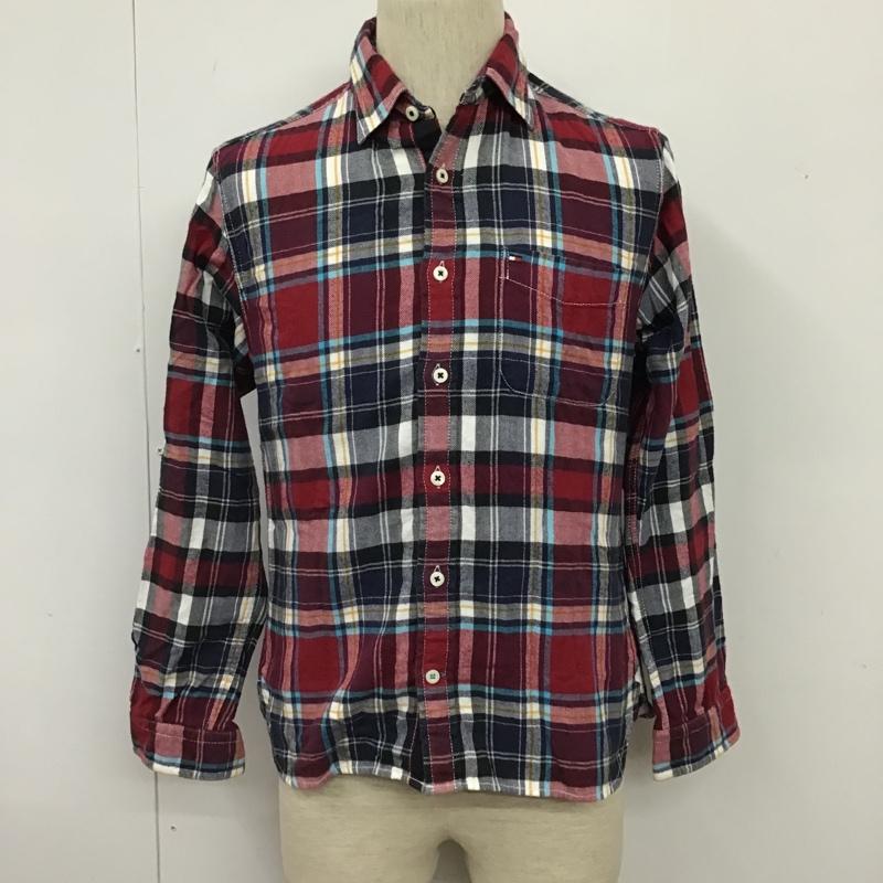 トミー TOMMY シャツ、ブラウス 長袖 長袖シャツ カラーシャツ ポケットシャツ 長袖カットソー チェックシャツ S チェック マルチカラー / マルチカラー / メンズ USED 古着 中古 10102867