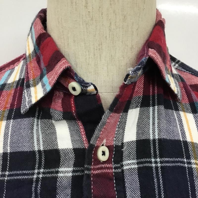 トミー TOMMY シャツ、ブラウス 長袖 長袖シャツ カラーシャツ ポケットシャツ 長袖カットソー チェックシャツ S チェック マルチカラー / マルチカラー / メンズ USED 古着 中古 10102867