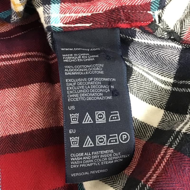 トミー TOMMY シャツ、ブラウス 長袖 長袖シャツ カラーシャツ ポケットシャツ 長袖カットソー チェックシャツ S チェック マルチカラー / マルチカラー / メンズ USED 古着 中古 10102867