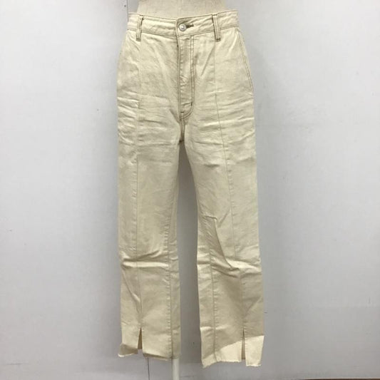 ローリーズファーム LOWRYS FARM パンツ デニム、ジーンズ M 無地 白 / ホワイト /  レディース USED 古着 中古 10102869