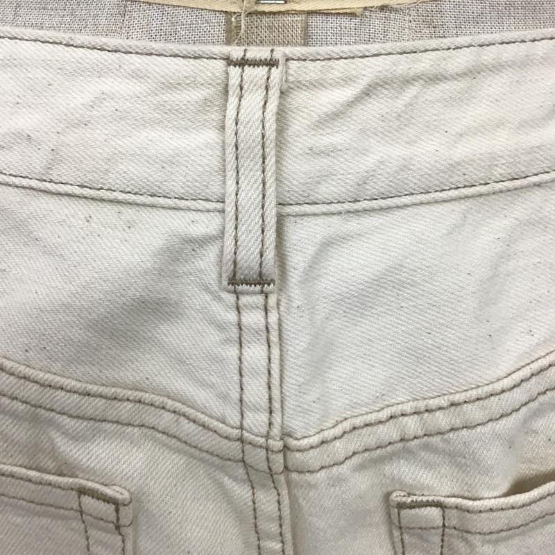 ローリーズファーム LOWRYS FARM パンツ デニム、ジーンズ M 無地 白 / ホワイト /  レディース USED 古着 中古 10102869
