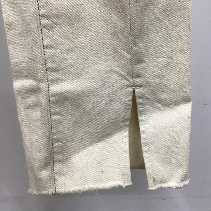 ローリーズファーム LOWRYS FARM パンツ デニム、ジーンズ M 無地 白 / ホワイト /  レディース USED 古着 中古 10102869