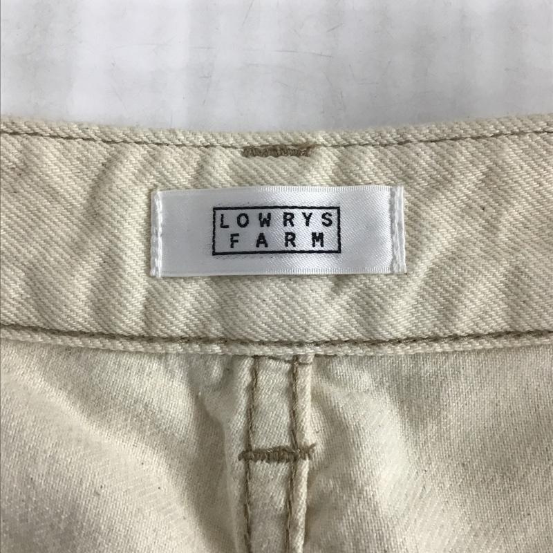 ローリーズファーム LOWRYS FARM パンツ デニム、ジーンズ M 無地 白 / ホワイト /  レディース USED 古着 中古 10102869