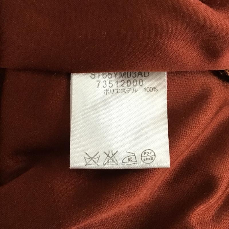 ニコアンド niko and... スカート ロングスカート M 無地 茶 / ブラウン / レディース USED 古着 中古 10102885