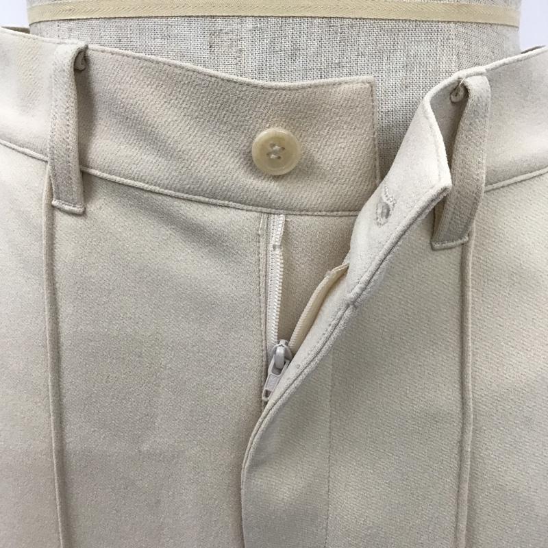 ビームス BEAMS パンツ スラックス S 無地 アイボリー / アイボリー /  レディース USED 古着 中古 10102890