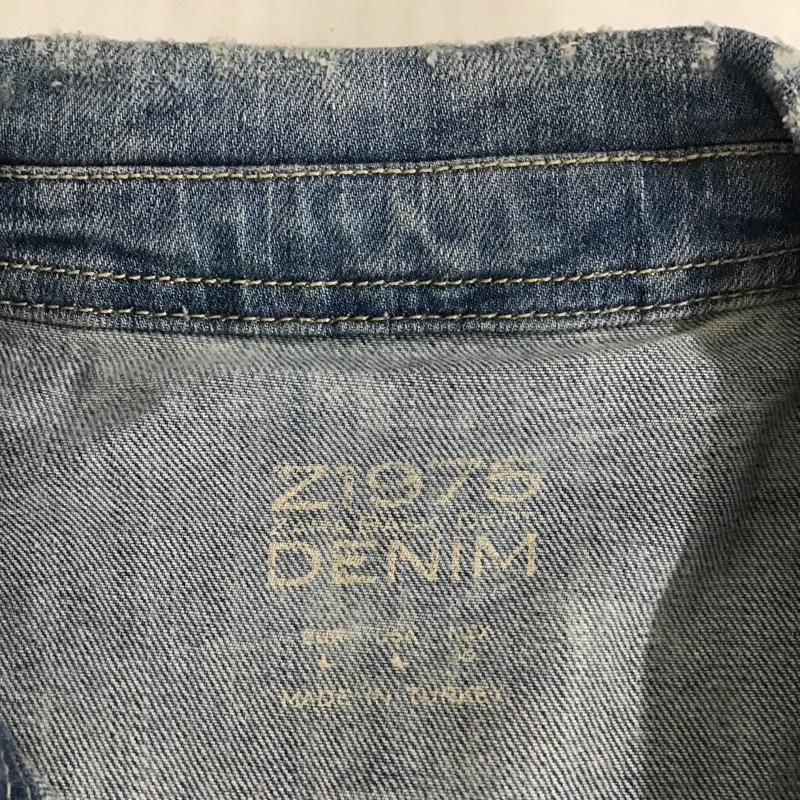ザラ ZARA ジャケット、上着 ジャケット、ブレザー デニムジャケット L 無地 水色 / ライトブルー / レディース USED 古着 中古 10102895