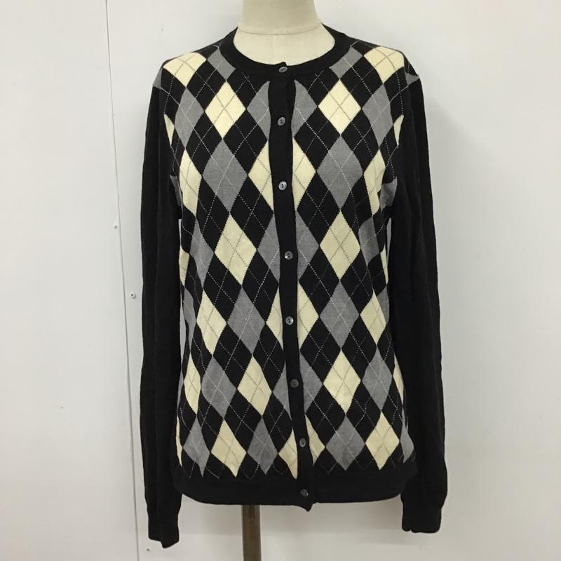 ブルックス ブラザーズ BROOKS BROTHERS カーディガン 長袖 M 黒 / ブラック / レディース USED 古着 中古 10102896