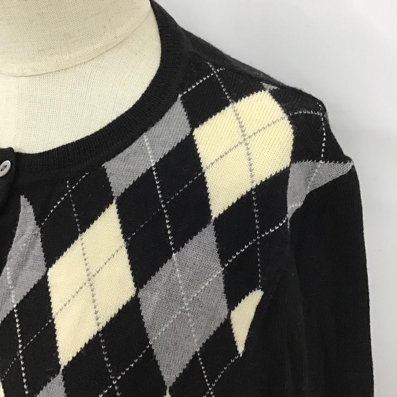 ブルックス ブラザーズ BROOKS BROTHERS カーディガン 長袖 M 黒 / ブラック / レディース USED 古着 中古 10102896