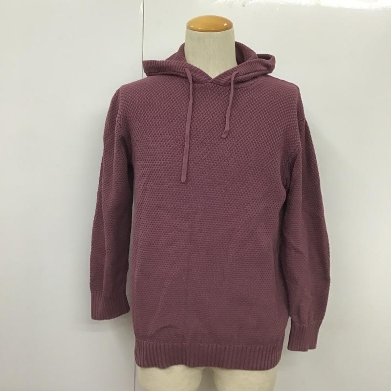 ユナイテッドアローズグリーンレーベルリラクシング UNITED ARROWS green label relaxing パーカー 長袖 3213-105-1176 SCウォッシュドリンクスフーディーパーカー ワッフルパーカー 長袖パーカー S 無地 えんじ / ワインレッド / レディース USED 古着 中古 10102897