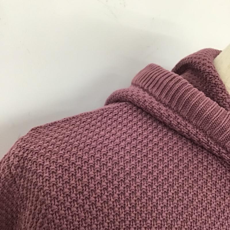 ユナイテッドアローズグリーンレーベルリラクシング UNITED ARROWS green label relaxing パーカー 長袖 3213-105-1176 SCウォッシュドリンクスフーディーパーカー ワッフルパーカー 長袖パーカー S 無地 えんじ / ワインレッド / レディース USED 古着 中古 10102897