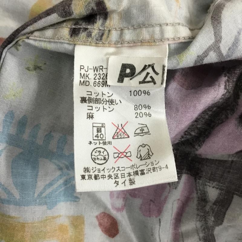 ポールスミスジーンズ Paul Smith JEANS シャツ、ブラウス 長袖 長袖シャツ カラーシャツ プリントシャツ 長袖カットソー S プリント マルチカラー / マルチカラー / メンズ USED 古着 中古 10102911