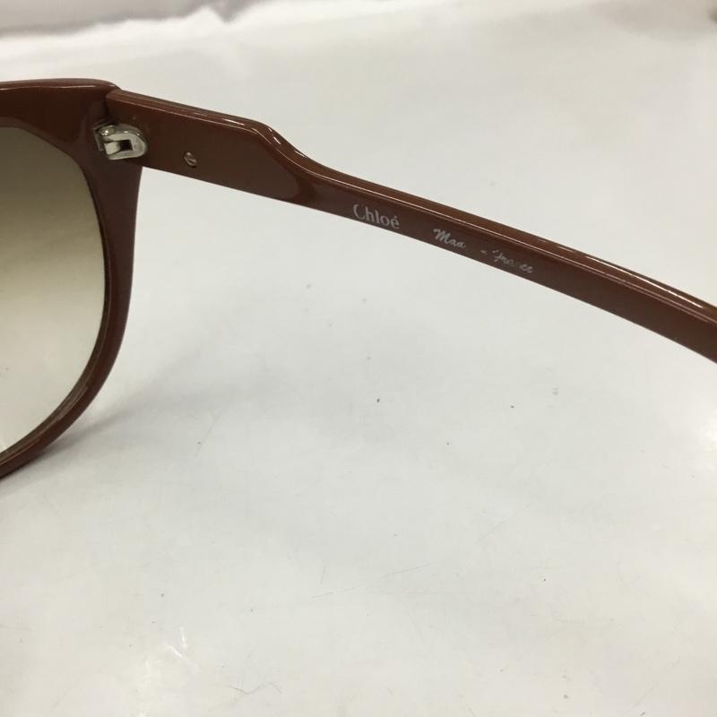 クロエ Chloe めがね・サングラス サングラス 星 ケース付き グラデーションレンズ ロゴ、文字 茶 / ブラウン / レディース USED 古着 中古 10102913