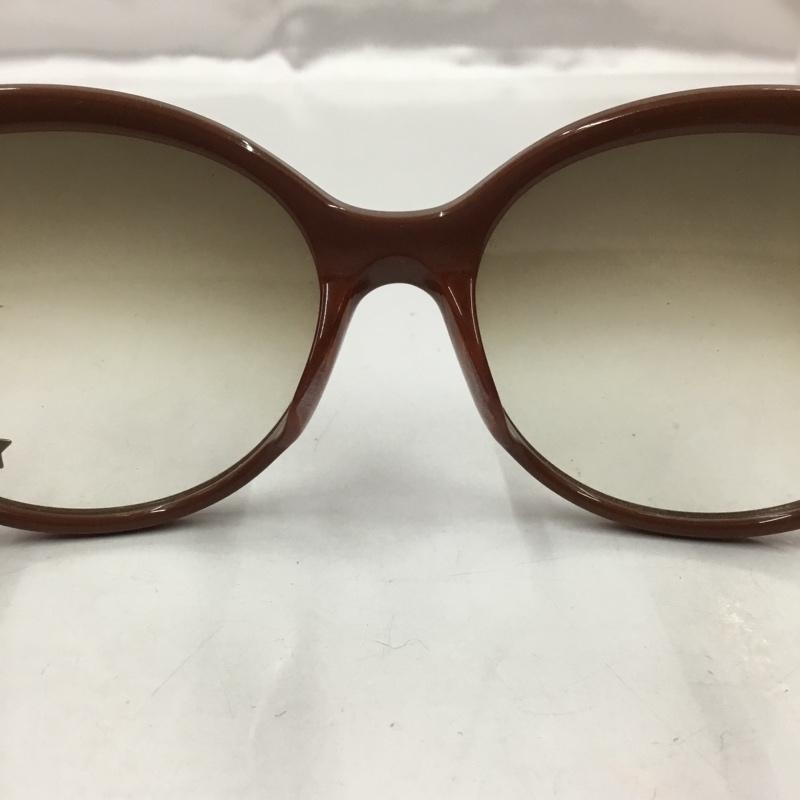 クロエ Chloe めがね・サングラス サングラス 星 ケース付き グラデーションレンズ ロゴ、文字 茶 / ブラウン / レディース USED 古着 中古 10102913