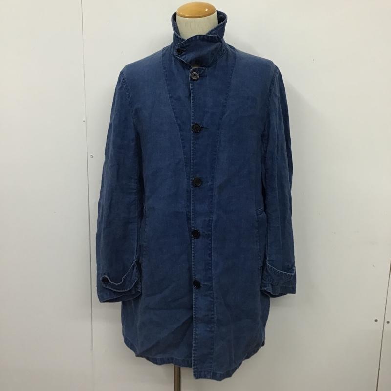 ジャーナルスタンダード JOURNAL STANDARD コート コート一般 M 無地 青 / ブルー / メンズ USED 古着 中古 10102918