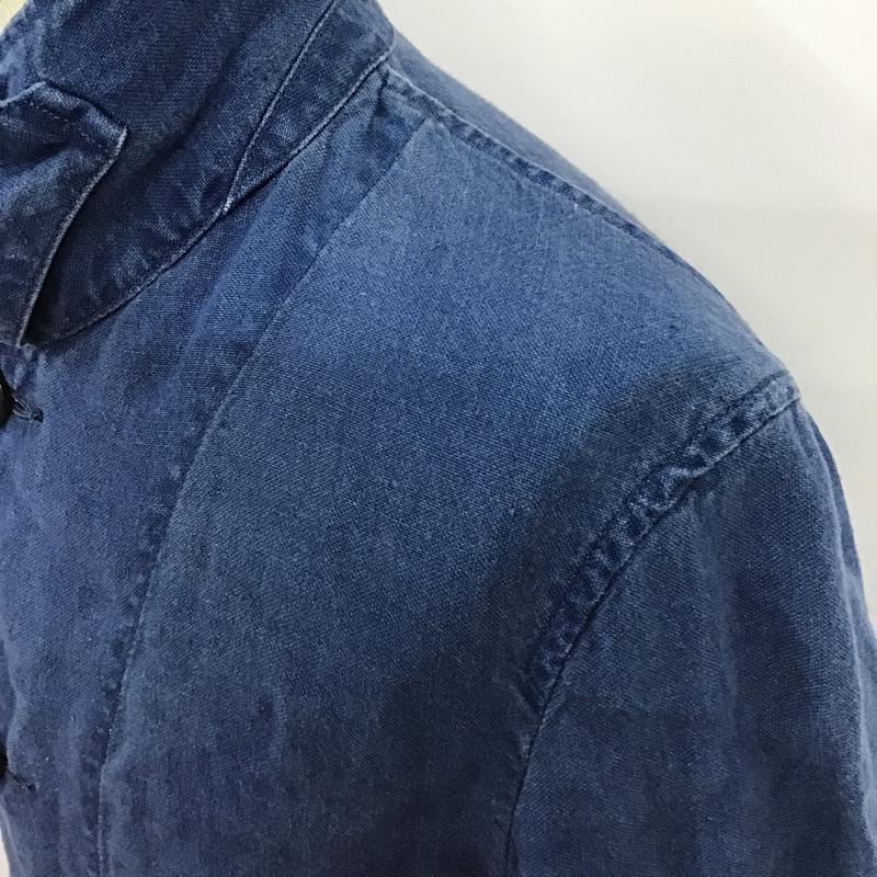 ジャーナルスタンダード JOURNAL STANDARD コート コート一般 M 無地 青 / ブルー / メンズ USED 古着 中古 10102918
