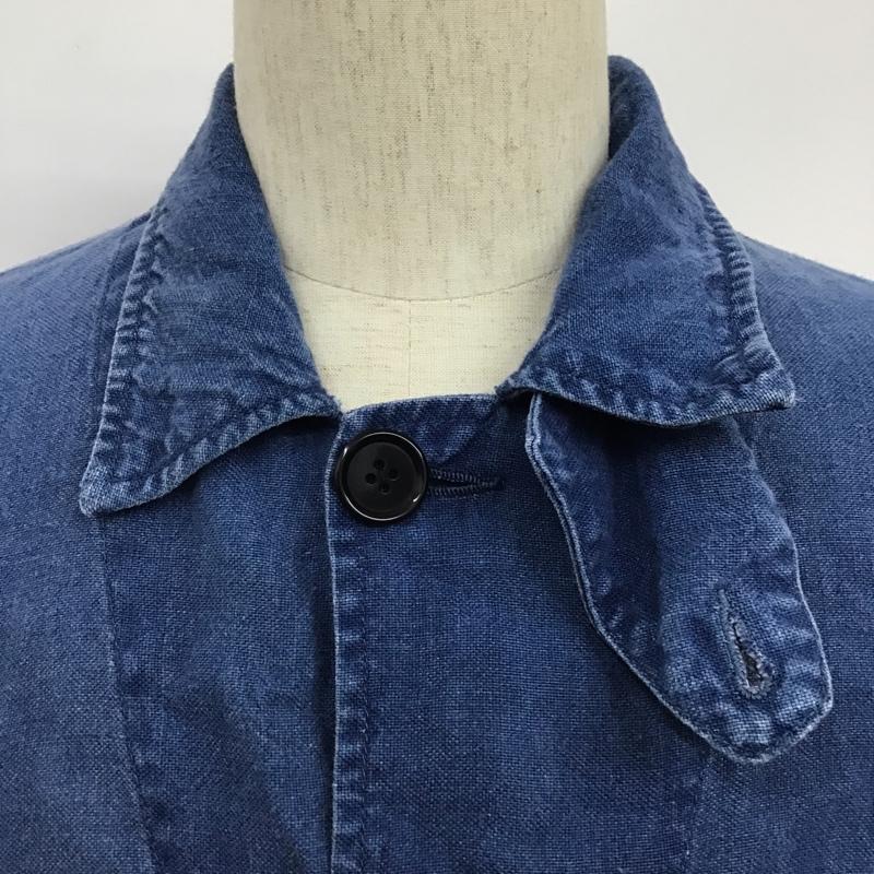 ジャーナルスタンダード JOURNAL STANDARD コート コート一般 M 無地 青 / ブルー / メンズ USED 古着 中古 10102918
