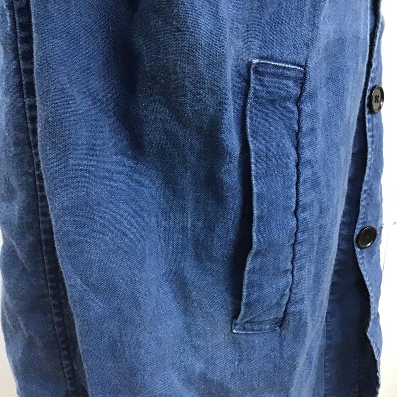 ジャーナルスタンダード JOURNAL STANDARD コート コート一般 M 無地 青 / ブルー / メンズ USED 古着 中古 10102918