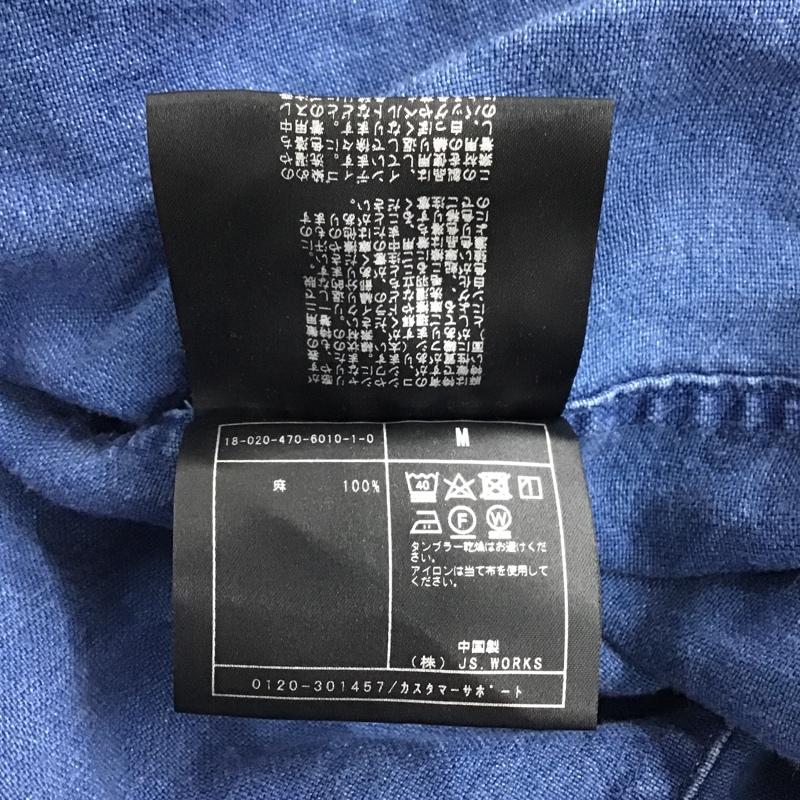 ジャーナルスタンダード JOURNAL STANDARD コート コート一般 M 無地 青 / ブルー / メンズ USED 古着 中古 10102918