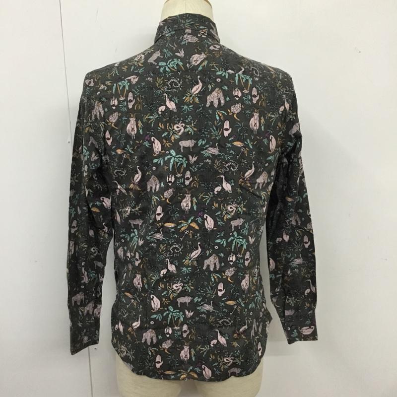 ポールスミスジーンズ Paul Smith JEANS シャツ、ブラウス 長袖 長袖シャツ カラーシャツ ポケットシャツ 長袖カットソー プリントシャツ S プリント マルチカラー / マルチカラー / メンズ USED 古着 中古 10102924