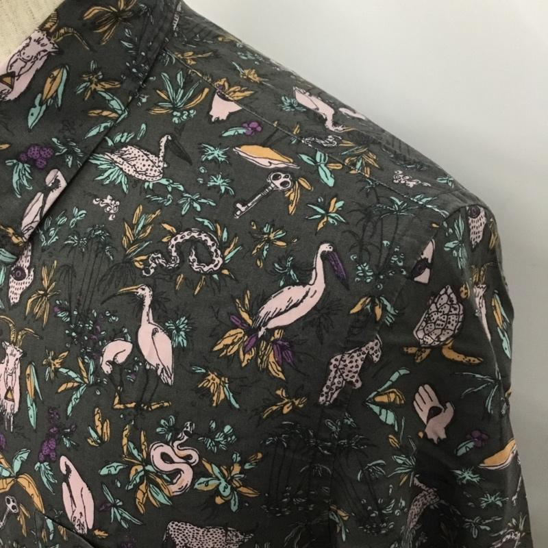 ポールスミスジーンズ Paul Smith JEANS シャツ、ブラウス 長袖 長袖シャツ カラーシャツ ポケットシャツ 長袖カットソー プリントシャツ S プリント マルチカラー / マルチカラー / メンズ USED 古着 中古 10102924