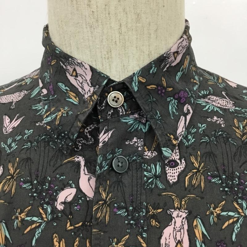 ポールスミスジーンズ Paul Smith JEANS シャツ、ブラウス 長袖 長袖シャツ カラーシャツ ポケットシャツ 長袖カットソー プリントシャツ S プリント マルチカラー / マルチカラー / メンズ USED 古着 中古 10102924