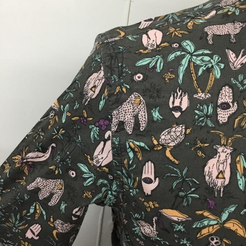 ポールスミスジーンズ Paul Smith JEANS シャツ、ブラウス 長袖 長袖シャツ カラーシャツ ポケットシャツ 長袖カットソー プリントシャツ S プリント マルチカラー / マルチカラー / メンズ USED 古着 中古 10102924
