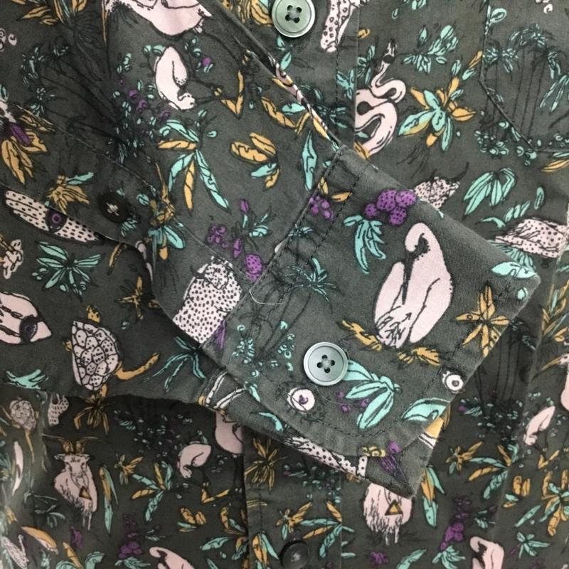 ポールスミスジーンズ Paul Smith JEANS シャツ、ブラウス 長袖 長袖シャツ カラーシャツ ポケットシャツ 長袖カットソー プリントシャツ S プリント マルチカラー / マルチカラー / メンズ USED 古着 中古 10102924