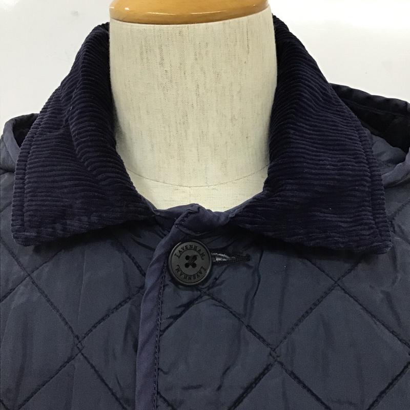 ラベンハム LAVENHAM コート コート一般 キルティングジャケット 34 無地 紺 / ネイビー / メンズ USED 古着 中古 10102929