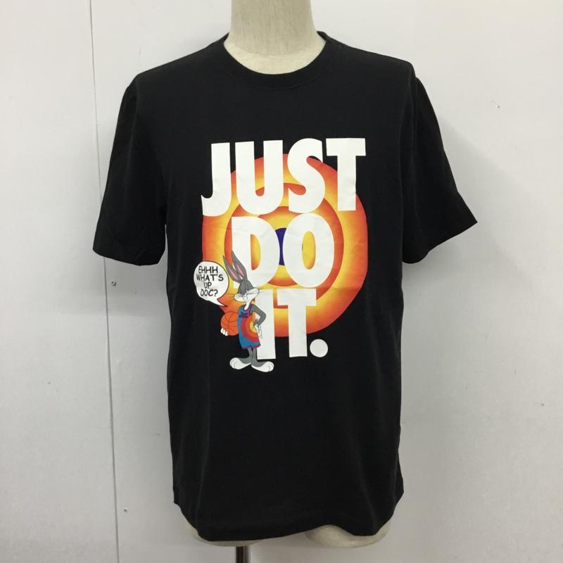 ナイキ NIKE Tシャツ 半袖 DH3830-010 バスケットボールトップス 半袖カットソー プリントTシャツ スポーツウェア L プリント 黒 / ブラック / メンズ USED 古着 中古 10102945