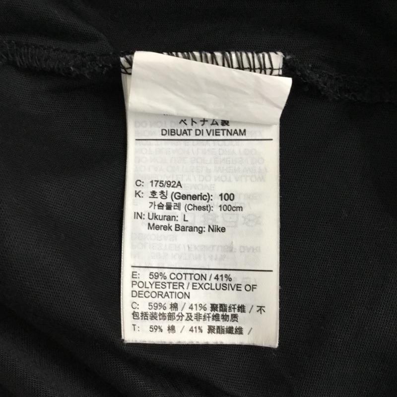 ナイキ NIKE Tシャツ 半袖 DH3830-010 バスケットボールトップス 半袖カットソー プリントTシャツ スポーツウェア L プリント 黒 / ブラック / メンズ USED 古着 中古 10102945