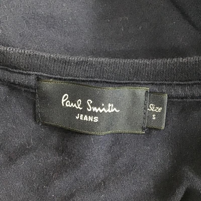 ポールスミスジーンズ Paul Smith JEANS Tシャツ 半袖 半袖カットソー 無地Tシャツ クルーネックカットソー S 無地 紺 / ネイビー / メンズ USED 古着 中古 10102956
