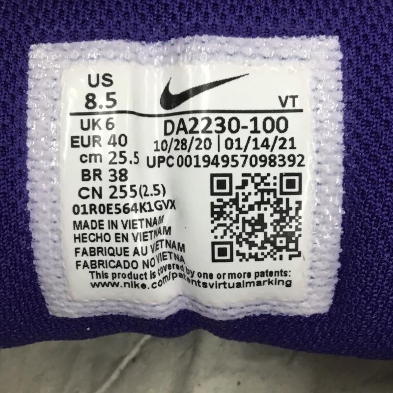 ナイキ NIKE スニーカー スニーカー DA2230-100 WMNS AIR MAX 96 2 25.5cm 箱有 25.5cm ロゴ、文字 白 / ホワイト / X 紫 / パープル / X 赤 / レッド / メンズ USED 古着 中古 10102959