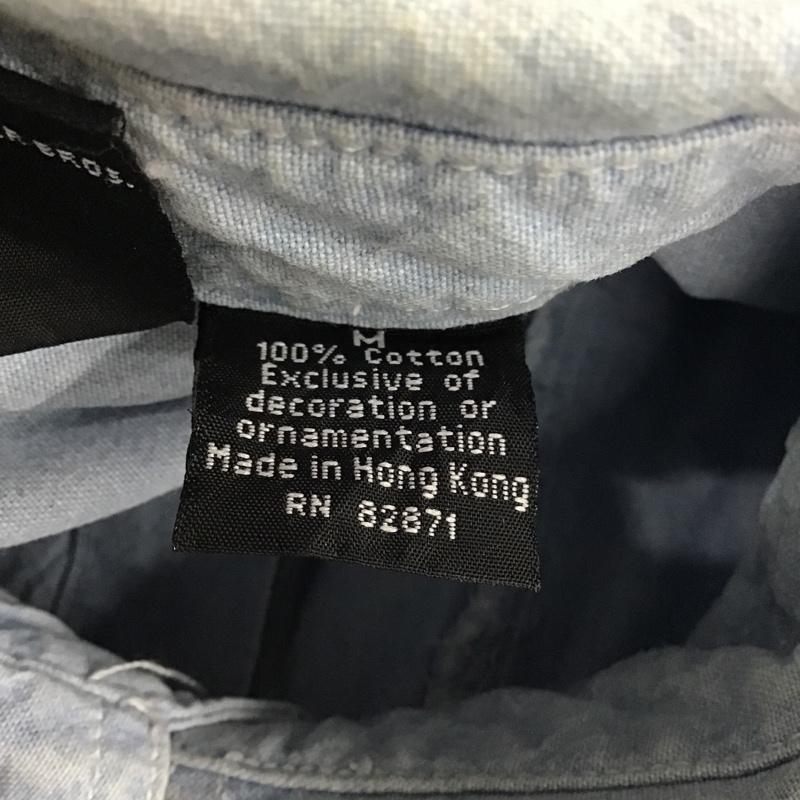 古着 USED シャツ、ブラウス 長袖 M 無地 水色 / ライトブルー / メンズ USED 古着 中古 10102961