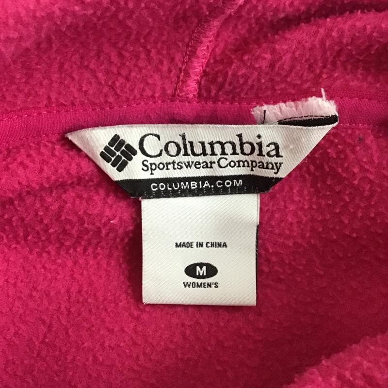 コロンビア Columbia ジャケット、上着 ジャケット、ブレザー フリース M 無地 桃 / ピンク / レディース USED 古着 中古 10103023