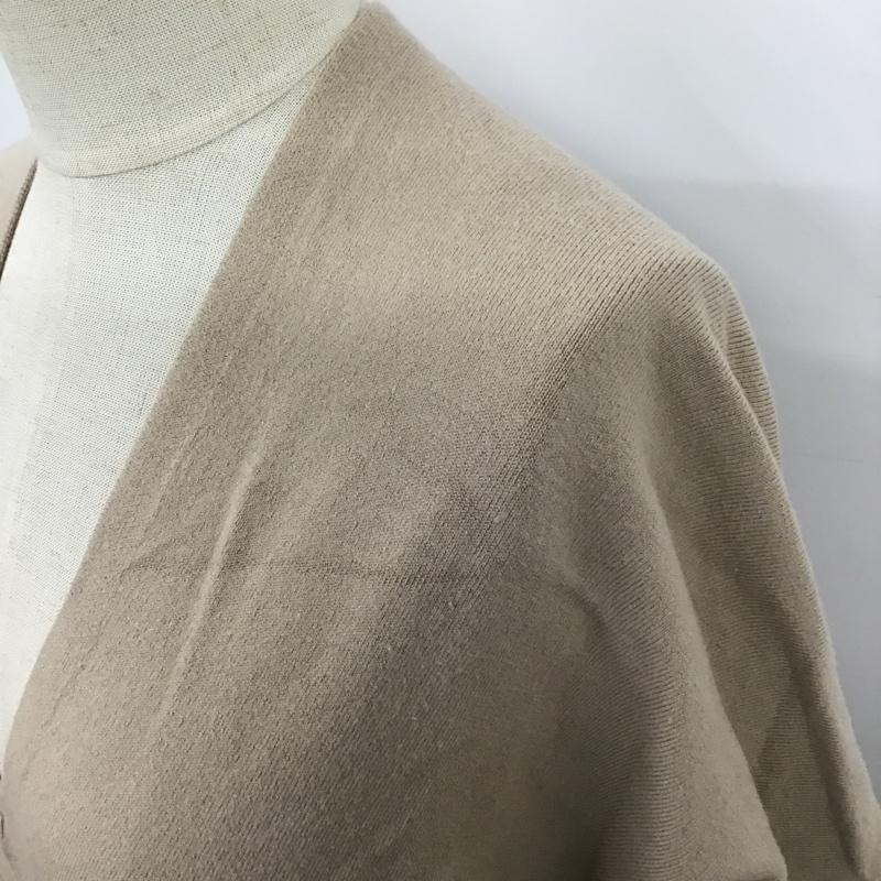 マウジー MOUSSY ニット、セーター 長袖 FREE 無地 ベージュ / ベージュ / レディース USED 古着 中古 10103031