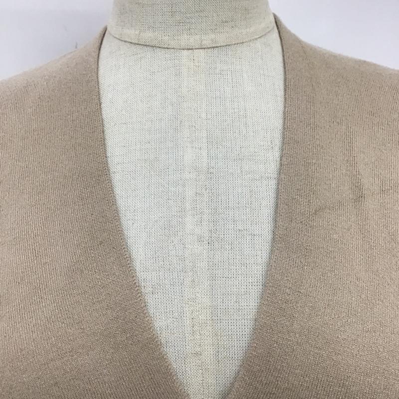マウジー MOUSSY ニット、セーター 長袖 FREE 無地 ベージュ / ベージュ / レディース USED 古着 中古 10103031