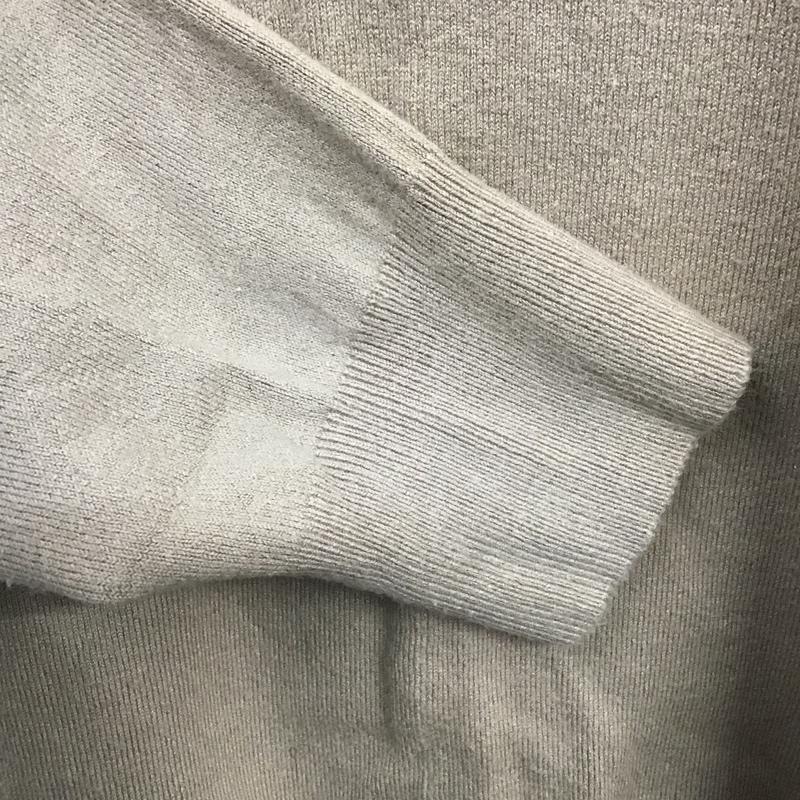 マウジー MOUSSY ニット、セーター 長袖 FREE 無地 ベージュ / ベージュ / レディース USED 古着 中古 10103031