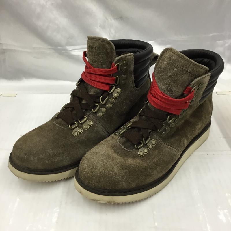ティンバーランド Timberland ブーツ ショートブーツ 82560 ABINGTON 9M トレッキングブーツ GORE-TEX ロゴ、文字 茶 / ブラウン / メンズ USED 古着 中古 10103043