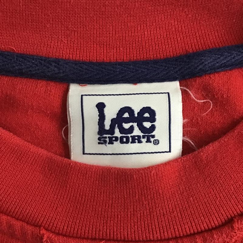 リー Lee トレーナー 長袖 無地 赤 / レッド / メンズ USED 古着 中古 10103076