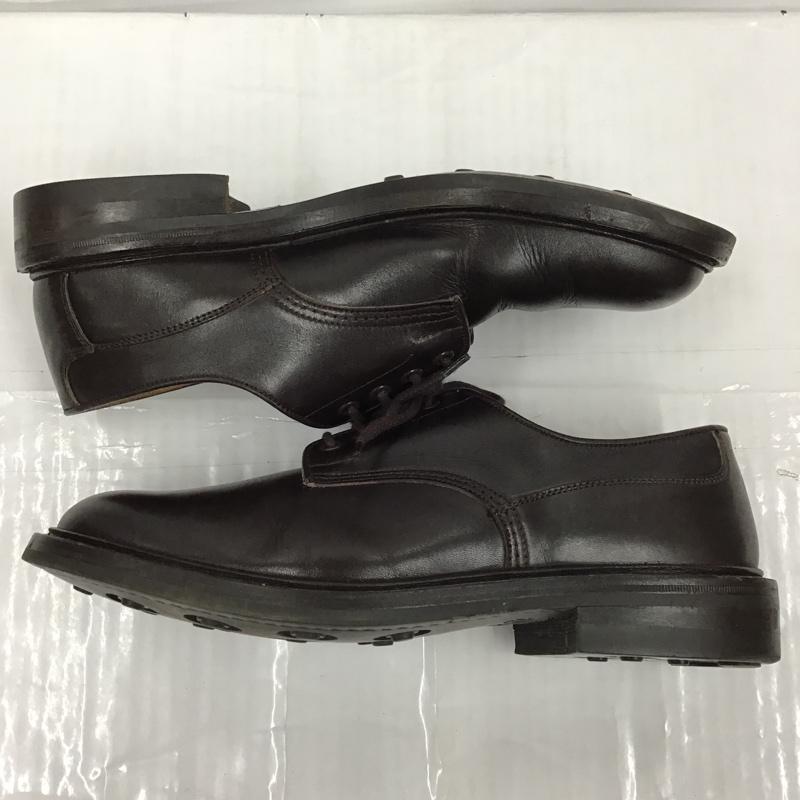 トリッカーズ Tricker's 革靴 革靴 M5636 カントリーシューズ プレーントゥ 9.5 無地 ダークブラウン / ダークブラウン / メンズ USED 古着 中古 10103084