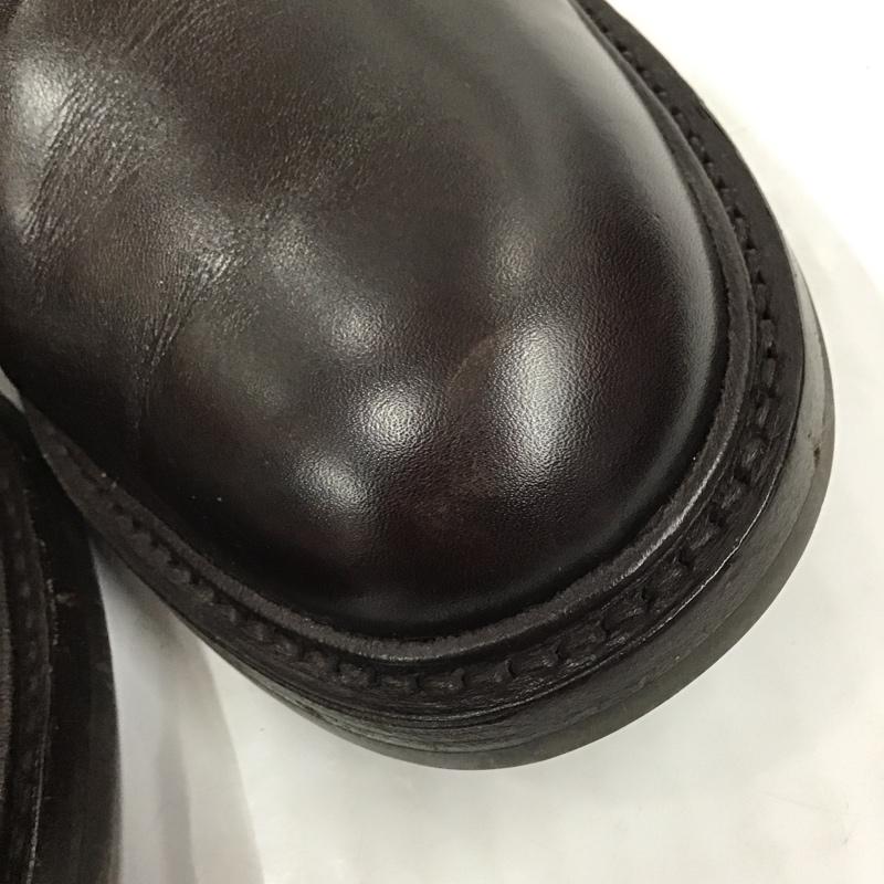 トリッカーズ Tricker's 革靴 革靴 M5636 カントリーシューズ プレーントゥ 9.5 無地 ダークブラウン / ダークブラウン / メンズ USED 古着 中古 10103084