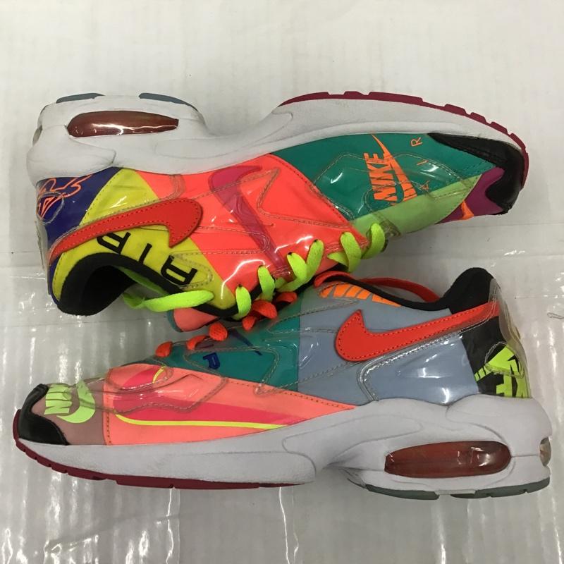 ナイキ NIKE スニーカー スニーカー CJ6200 001 AIR MAX 2 LIGHT QS ATMOS 26cm 箱有 トートバッグ付き 26.0cm ロゴ、文字 マルチカラー / マルチカラー / メンズ USED 古着 中古 10103089