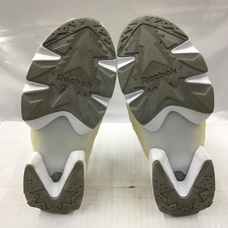 リーボック Reebok スニーカー スニーカー GX6355 INSTAPUMP FURY OG UNITED ARROWS 24.5cm 箱有 24.5cm ロゴ、文字 アイボリー / アイボリー / X グレージュ / グレージュ / レディース USED 古着 中古 10103093