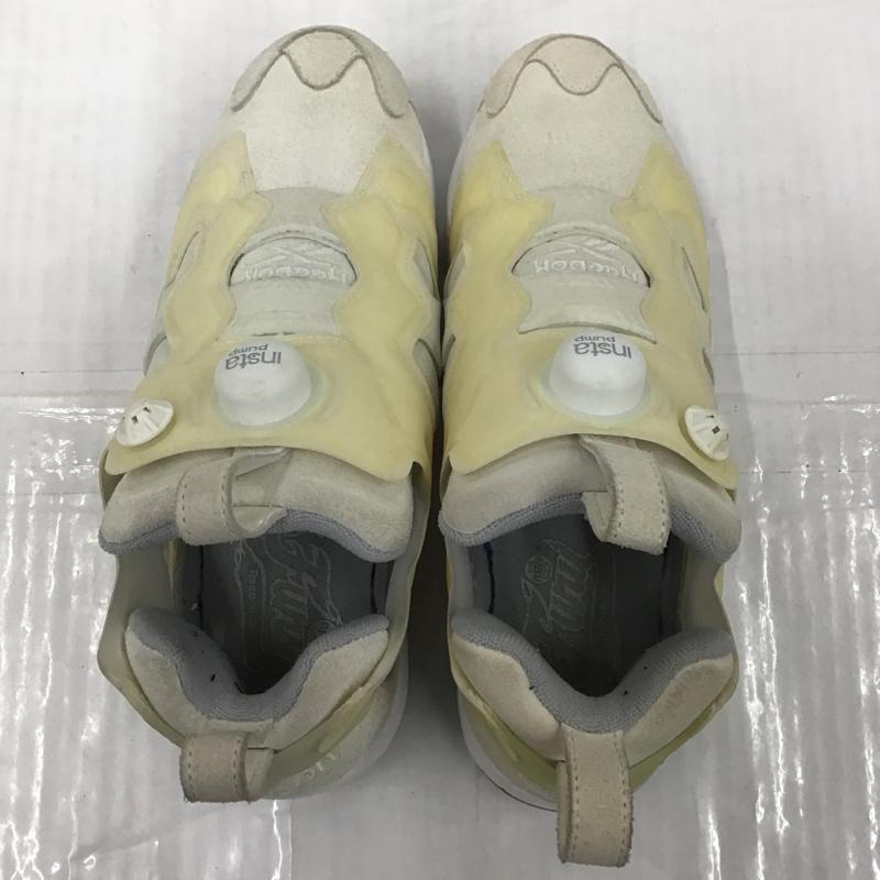 リーボック Reebok スニーカー スニーカー GX6355 INSTAPUMP FURY OG UNITED ARROWS 24.5cm 箱有 24.5cm ロゴ、文字 アイボリー / アイボリー / X グレージュ / グレージュ / レディース USED 古着 中古 10103093