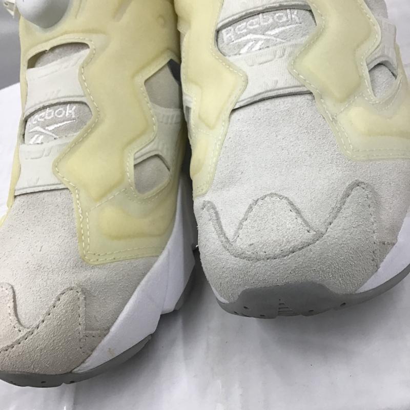 リーボック Reebok スニーカー スニーカー GX6355 INSTAPUMP FURY OG UNITED ARROWS 24.5cm 箱有 24.5cm ロゴ、文字 アイボリー / アイボリー / X グレージュ / グレージュ / レディース USED 古着 中古 10103093