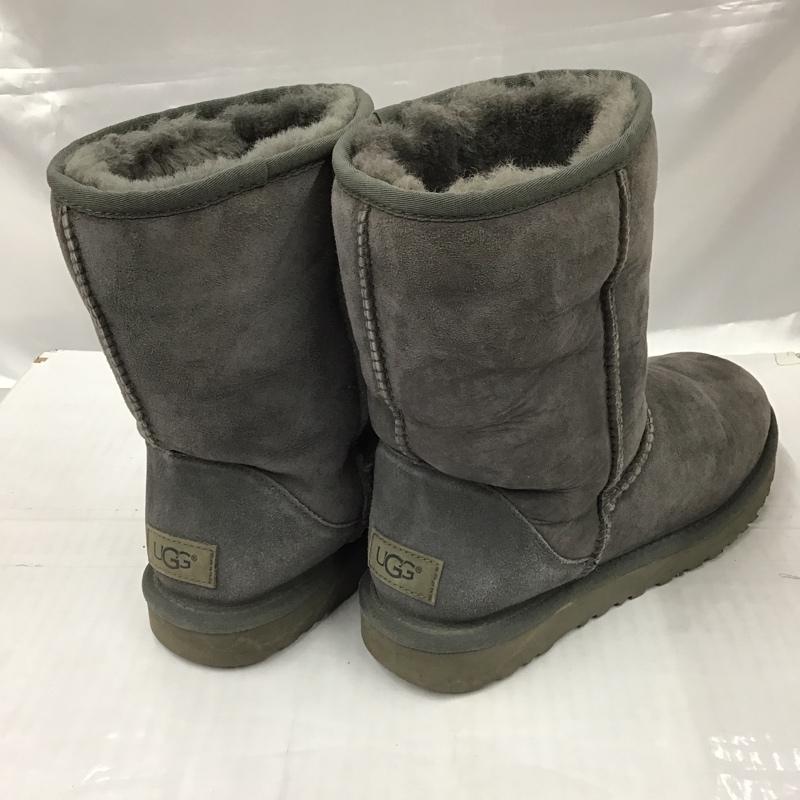 アグ UGG ブーツ 一般 1016223 Classic Short II 26cm 箱有 26.0cm ロゴ、文字 灰 / グレー / メンズ USED 古着 中古 10103096