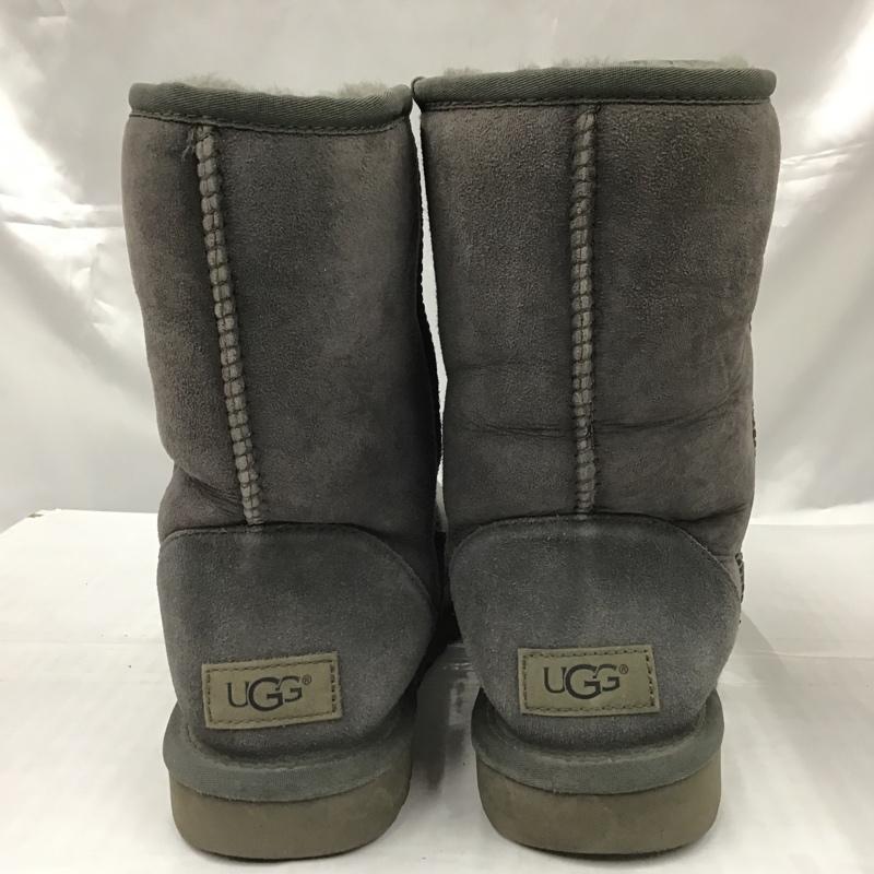 アグ UGG ブーツ 一般 1016223 Classic Short II 26cm 箱有 26.0cm ロゴ、文字 灰 / グレー / メンズ USED 古着 中古 10103096