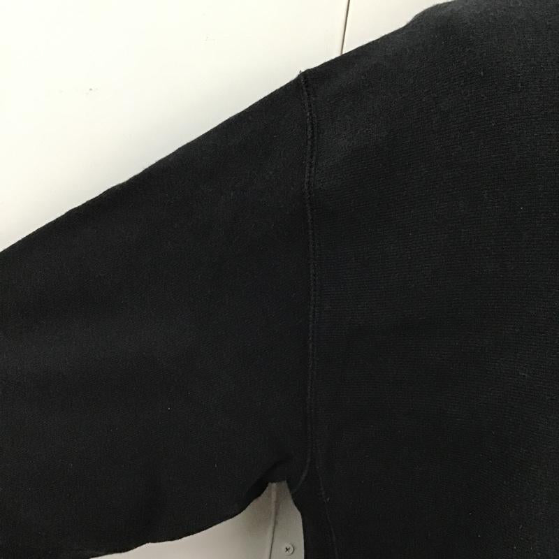 アベイシングエイプ A BATHING APE トレーナー 長袖 L 無地 黒 / ブラック / メンズ USED 古着 中古 10103102