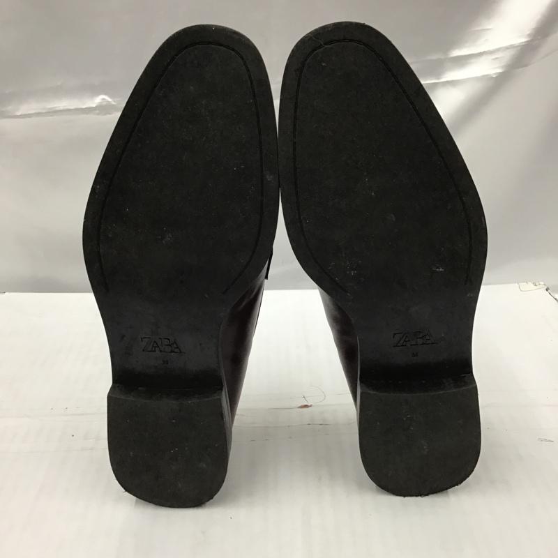 ザラ ZARA ローファー ローファー 2517 610 022 フリンジ 25.5cm 25.5cm 無地 えんじ / ワインレッド / レディース USED 古着 中古 10103106