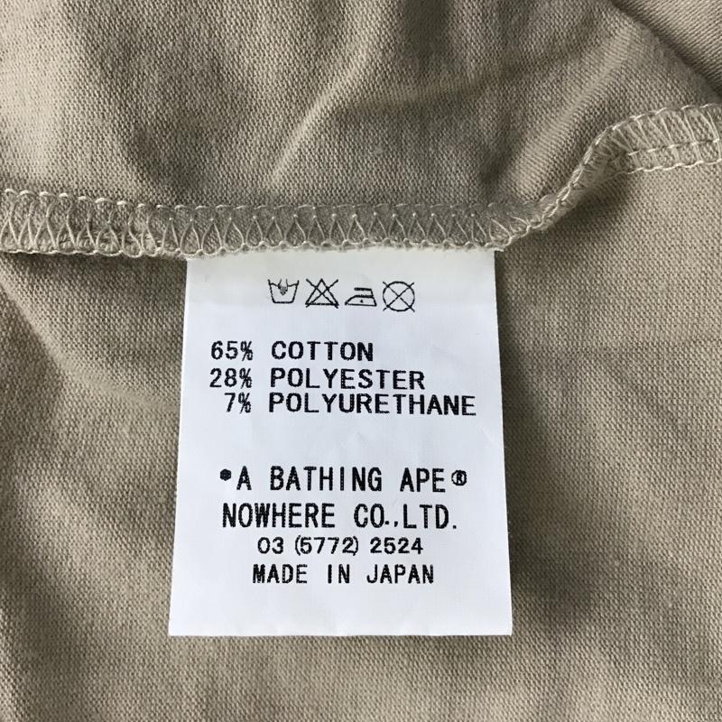 アベイシングエイプ A BATHING APE Tシャツ 半袖 ジェネラルタグ M プリント マルチカラー / マルチカラー / メンズ USED 古着 中古 10103113